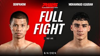Full Fight l Denpanom vs. Mohammad Asadian l เด่นพนม vs. โมฮัมหมัด อาซาเดียน l RWS