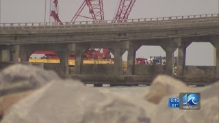 Officials provide update on Bonner Bridge construction