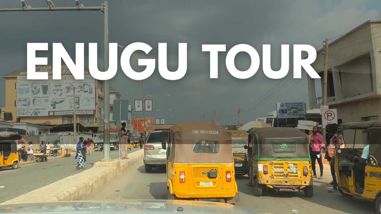 A Drive From Ziks Avenue To Agbani Road, ENUGU.