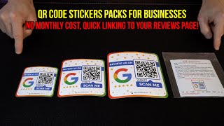 One Tap Only Google Review Stickers | 3 Stickers Pack | Review QR Code screenshot 5