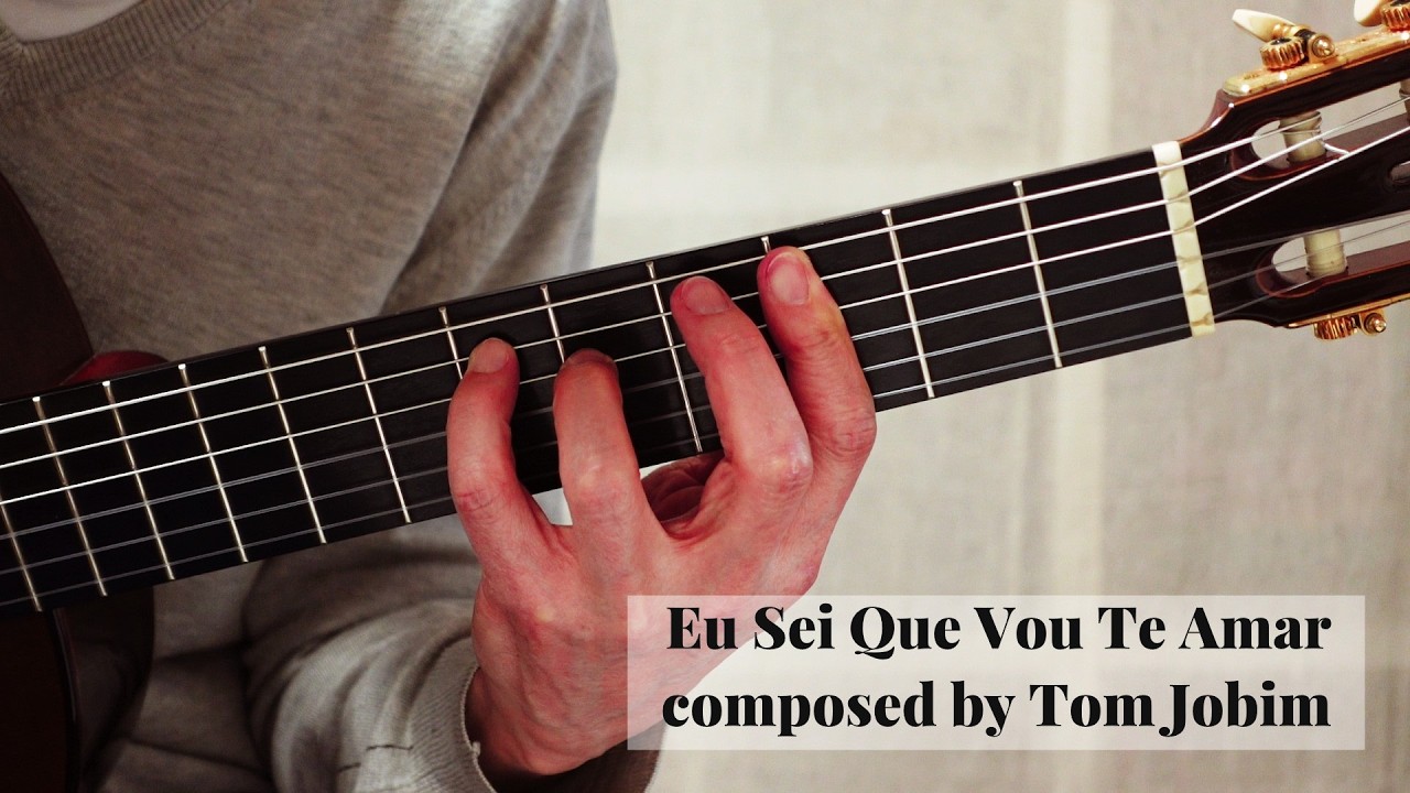 🎶Eu Sei Que Vou Te Amar (Tom Jobim) - Solo Guitar　🎶あなたを愛してしまう (アントニオ・カルロス・ジョビン) - ソロギター - 千葉幸成