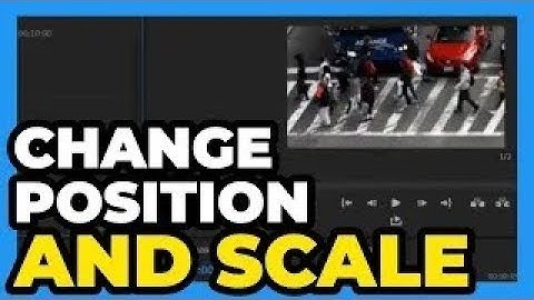 Premiere Pro CC ： How to Change Position and Scale with an Adjustment Layer 2024