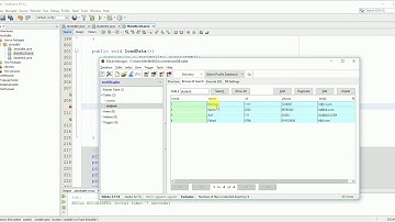 Java GUI 04: Retrieve Data from Sqlite Database and Load Data to JTable