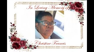 The Funeral of the late Christine Francis