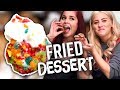 Deep Fried Ice Cream & Cookie Dough & Funfetti?!