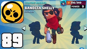 Brawl Stars - Gameplay Walkthrough Part 89 - Bandita Shelly Siege Power 9(iOS, Android)