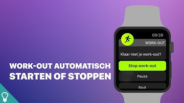Mini screencast: Automatische work-out detectie activeren of uitschakelen