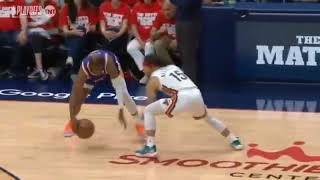 Jose Alvarado Annoyed Chris Paul & Force to 8 Sec  Violation