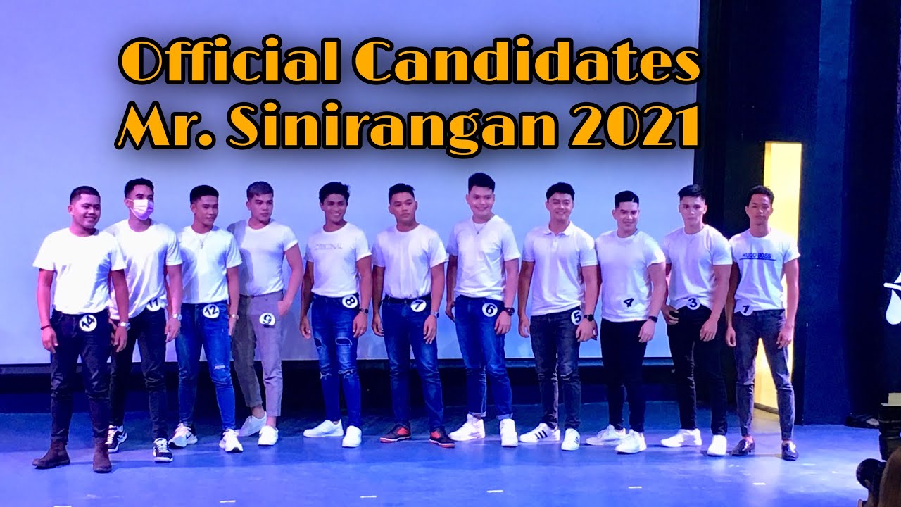 Kilalanin || The Official Candidates Mr. Sinirangan 2021