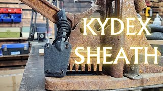 KYDEX MOLDING - Old Chip Cutter Kydex Press!