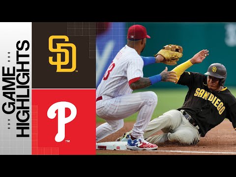 Padres vs. Phillies Game 2 Highlights (7/15/23) | MLB Highlights