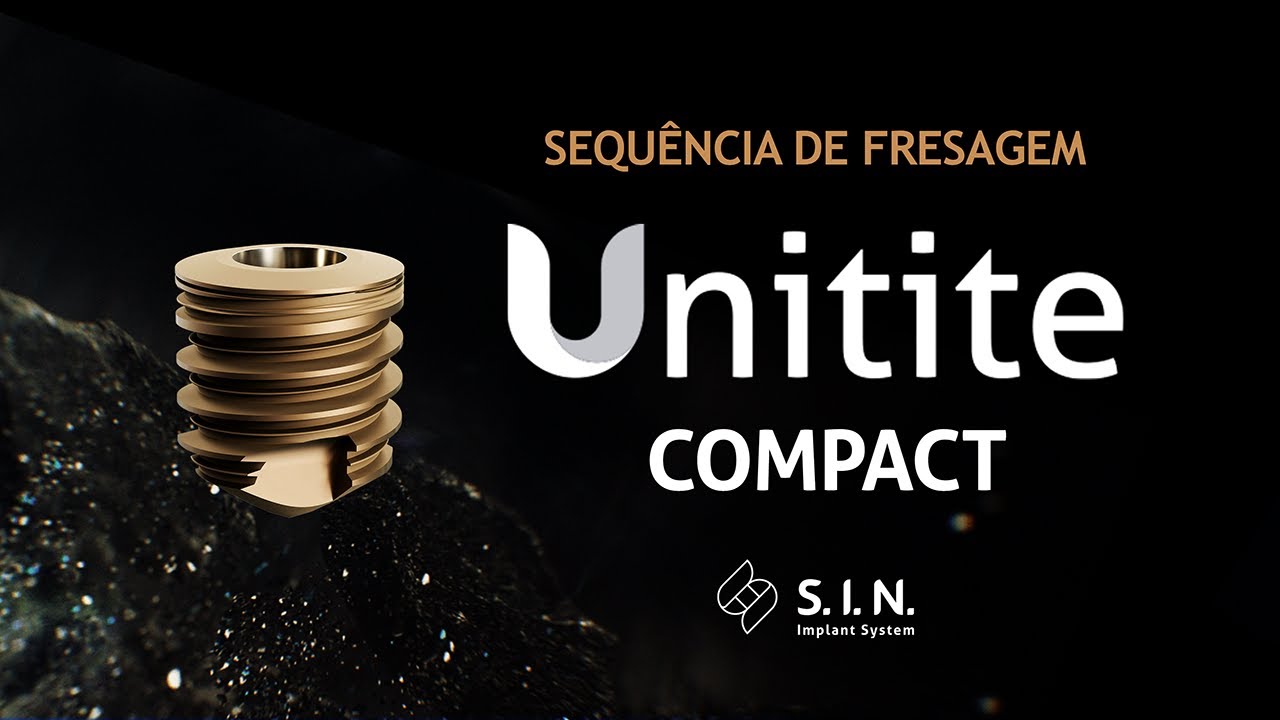 UNITITE | Kit de Cirurgia Guiada | Sequência de Fresagem Unitite Compact