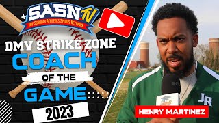 DMV Strike Zone Interviews Head Coach Henry Martinez