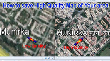 How to download high resolution images from google maps in English