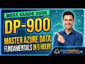 How I CRACKED DP-900 in 6 Hours | Microsoft Azure Data Fundamentals | Complete Guide + Free PDF