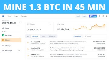Mine 1.3 Bitcoin in 45 Minutes |Best Bitcoin Mining Software 2022 For PC | Free Download