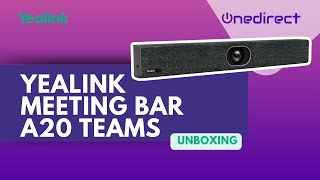 Yealink MeetingBar A20 - Unboxing
