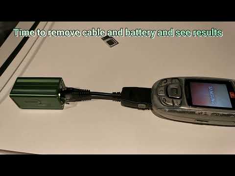  Update  Unlocking the Samsung SGH-E810 with SuperSam Maxd UP clip