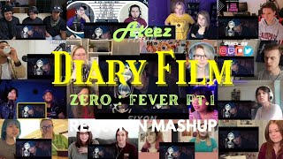 ATEEZ (에이티즈) - 'Diary Film' ZERO : FEVER Pt.1 Official Video REACTION MASHUP