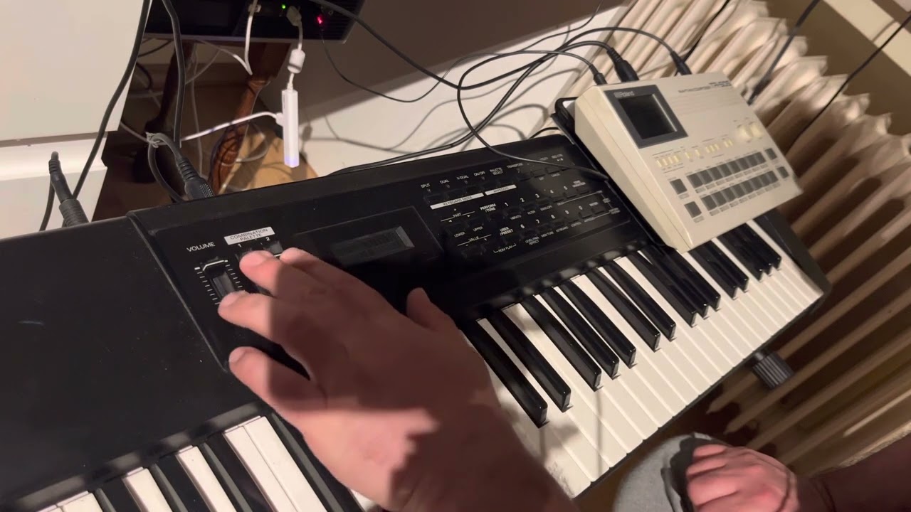 Roland TR-505 & Roland Xp 10