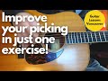 Flatpicking friday exercise  improve your picking in one exercise