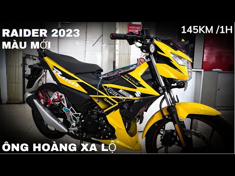 Video Raider Màu Mới 2023 - Suzuki Raider R 150 Vàng Đen Tem... - youtube