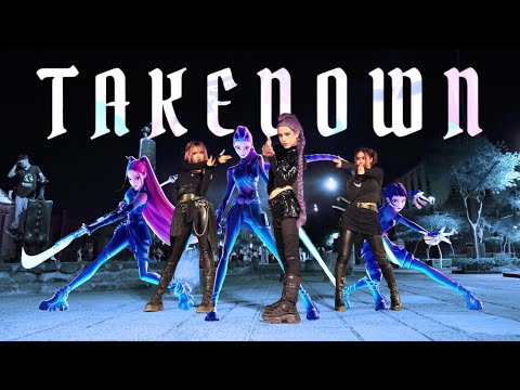 KPOP IN PUBLIC ONE TAKE HUNTR X 헌트릭스 Takedown Dance Cover By EYE CANDY From México 