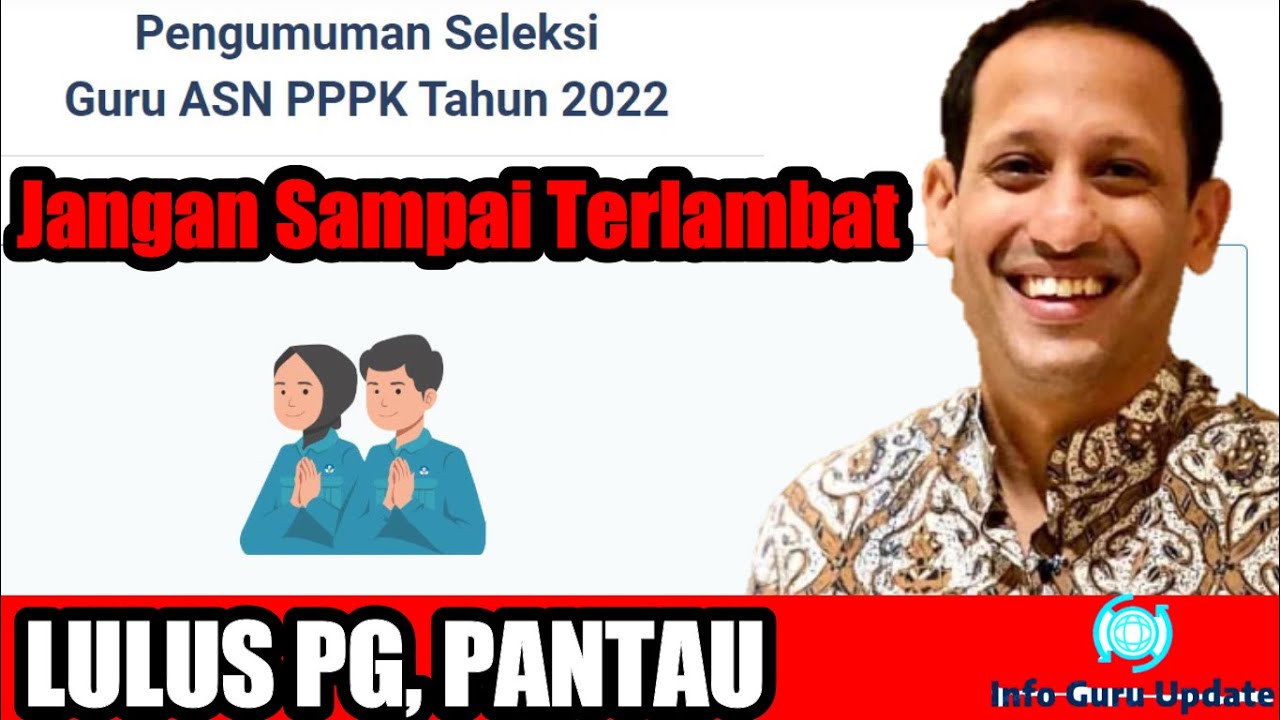 BAGUS! INFO TERBARU PEMBUKAAN SELEKSI P3K 2022 - SIAPKAH KAMU? - YouTube