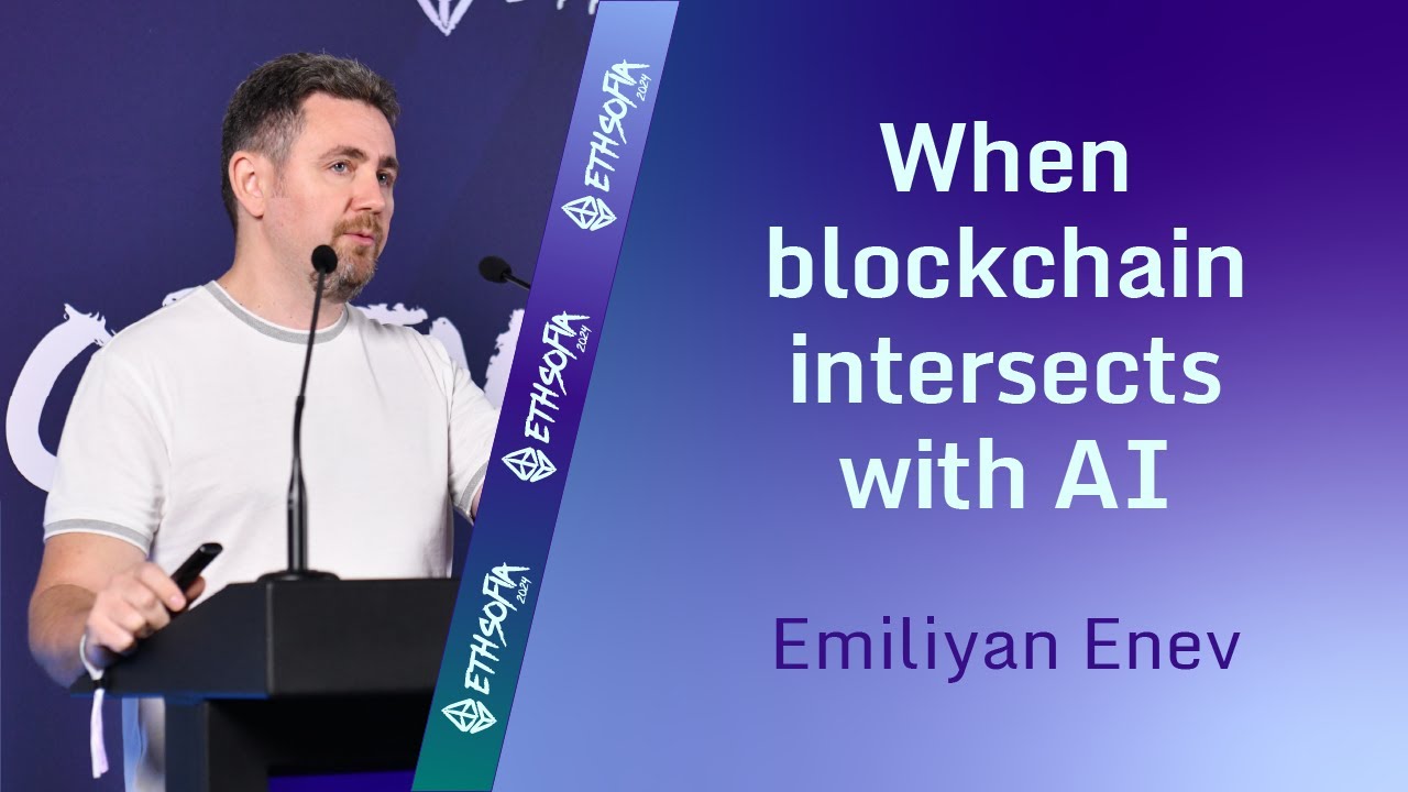 Emiliyan Enev, ReCheck: What will happen when blockchain intersects with AI? | ETHSofia