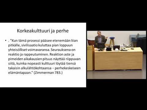 Perheen merkitys suurten historiallisten muutosten perustana Tapio Puolimatka