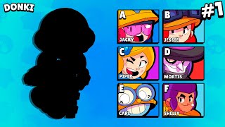 GUESS THE BRAWLER WITH HIS SILHOUETTE - BRAWL STARS CHALLENGE | Test Your IQ 🧠 Brawl Stars QUIZ 💙