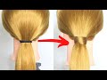 Come NASCONDERE l'elastico con i capelli - 4 SEMPLICI MODI | HairBeautyStar