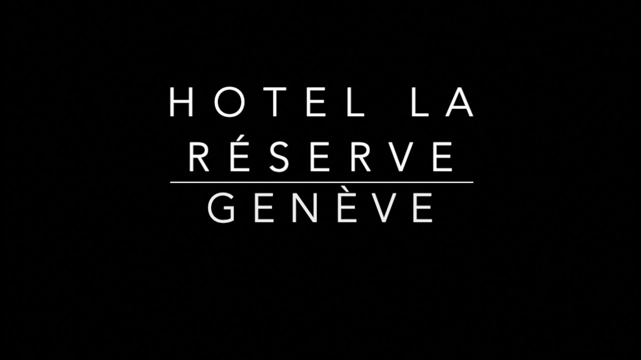 Hotel la Reserve - Geneva - White Blancmange