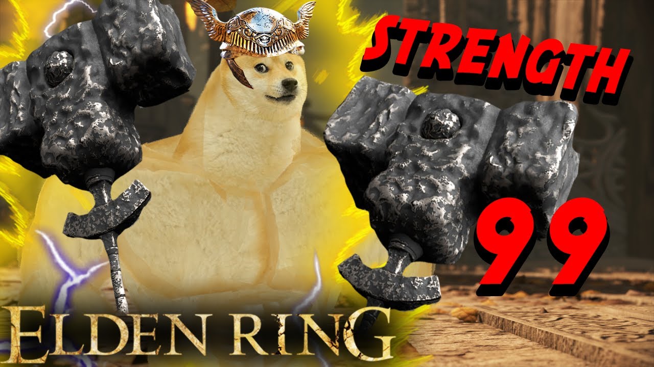 ELDEN RING 99 STRENGTH (All Bosses) YouTube