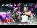 Léa Kyle Performs DAZZLING Quick-Change - America&#39;s Got Talent 2021