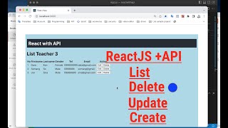 React js list data from api | speak khmer