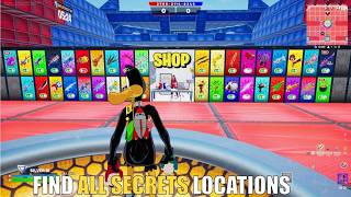 SUPER RED VS BLUE TYPICAL GAMER MAP FORTNITE - ALL SECRETS LOCATIONS PART 27 (SMG & DIAMOND CHEST) Wealth