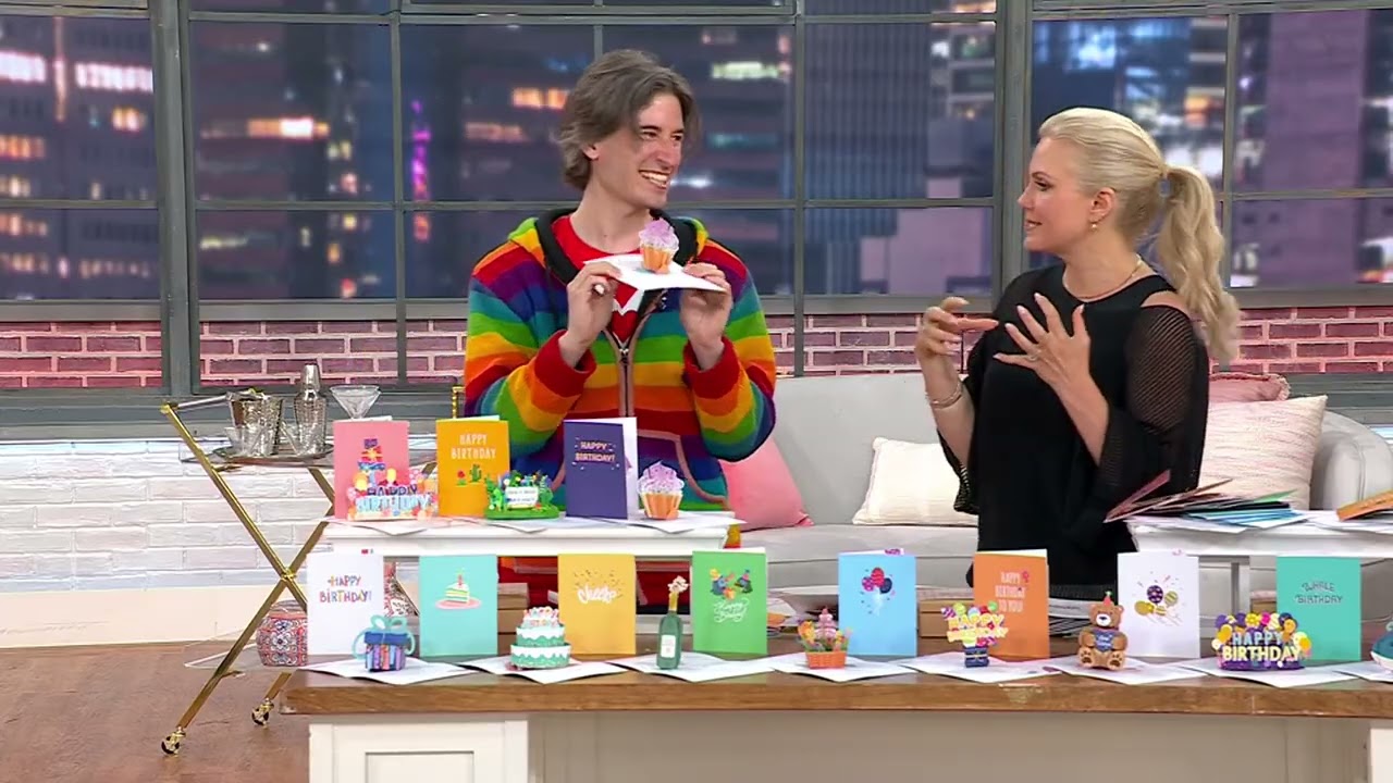 Lovepop Cards 12-Pack Birthday Cards in Box Assortment on QVC