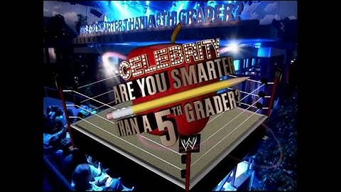 WWE Superstars are on "Are You Smarter Than A 5th Grader"