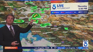Sunny skies turn to chance of weekend rain for SoCal
