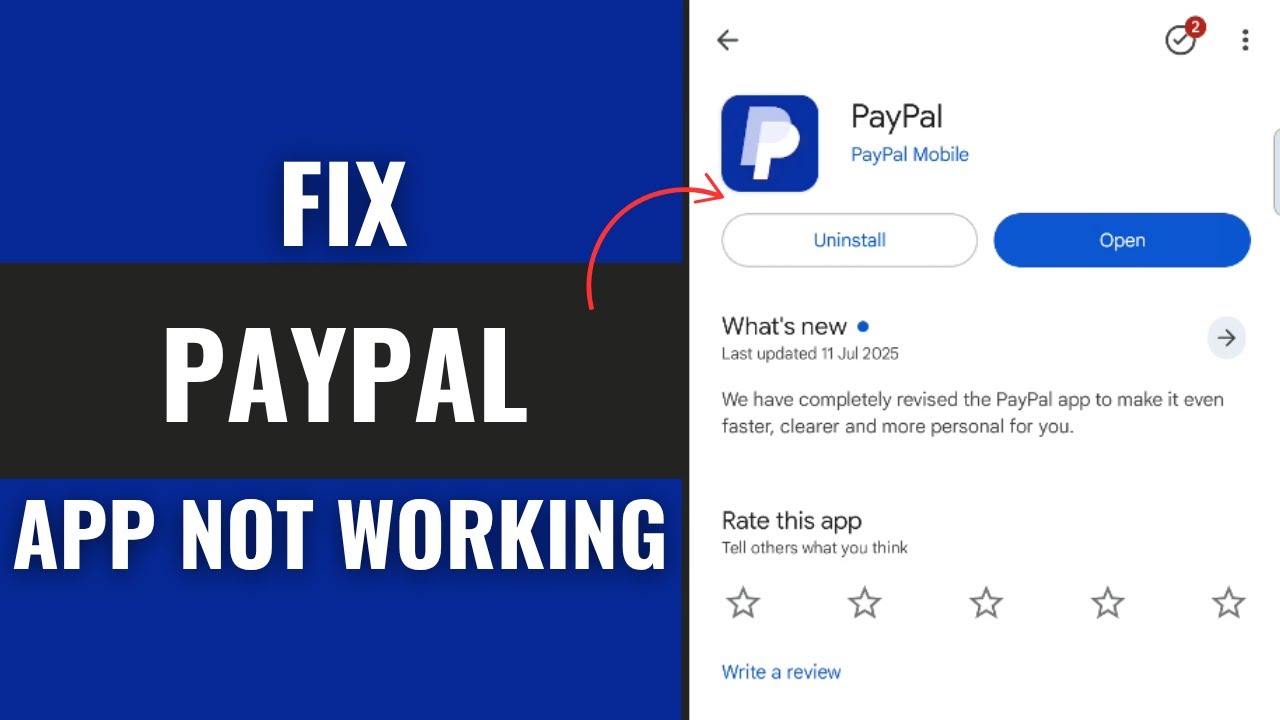 How To Fix PayPal App Not Working 2025 | PayPal App Not Working Fix (FULL GUIDE)