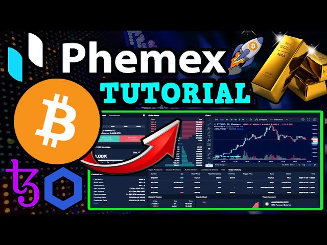 PHEMEX Exchange Tutorial: How to Long or Short Bitcoin, Tezos, Chainlink | Leverage Trading [Review] class=
