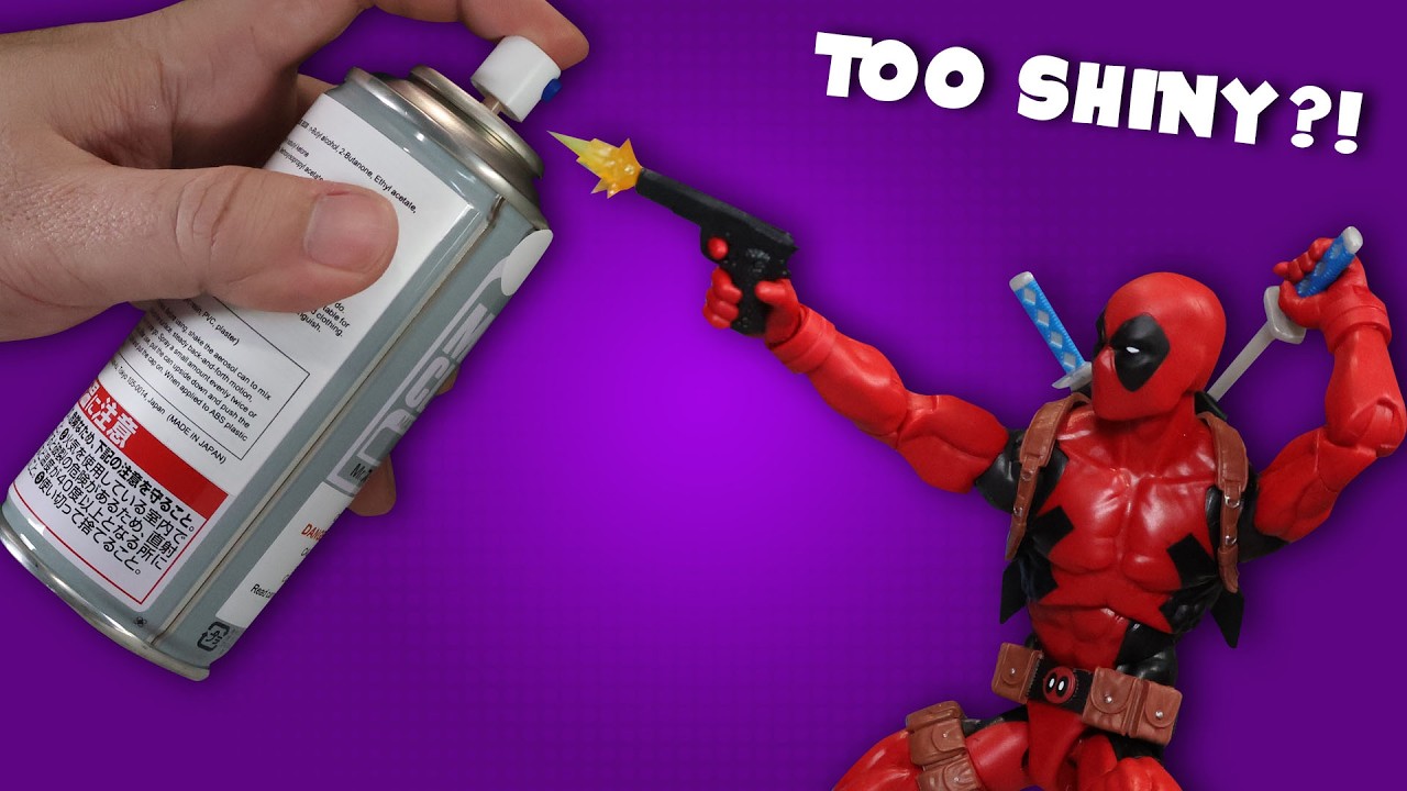 How to Make SDCC Marvel Legends Deadpool Less Shiny