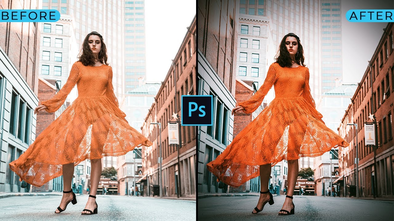 Re-create the Juno Photo Filter in Adobe Photoshop - YouTube