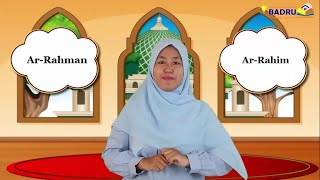 KELAS 1 PENDIDIKAN AGAMA ISLAM 'ASMAUL HUSNA AR RAHMAN  DAN AR-RAHIM'