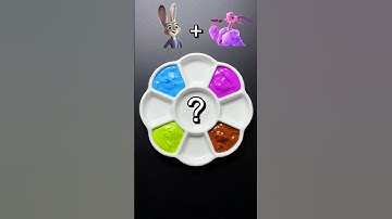 ZOOTOPIA 2 Color Mixing(Part 8) #disney #zootopia2 #asmr #colormixing