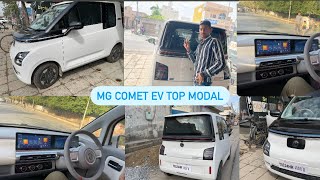 Mg comet ev price in india modification