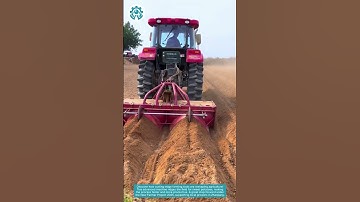 Farming Revolution: Sweet Potato Ridge Maker at Work! 🚜🍠