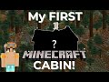 Building my FIRST Cozy Cabin in Minecraft