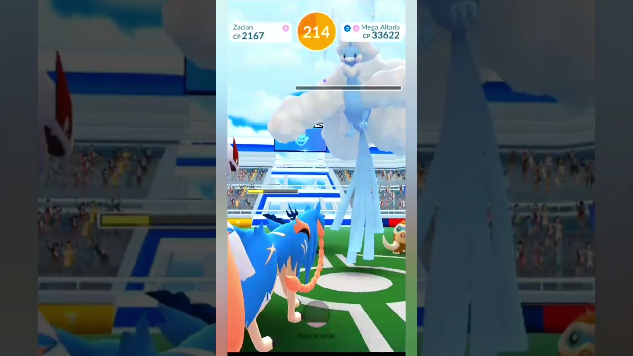 Mega Altaria Raid Battle In Pokemon Go 